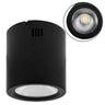 Plafón TUBI LED 4000K Interlusa A16982009B en aluminio negro