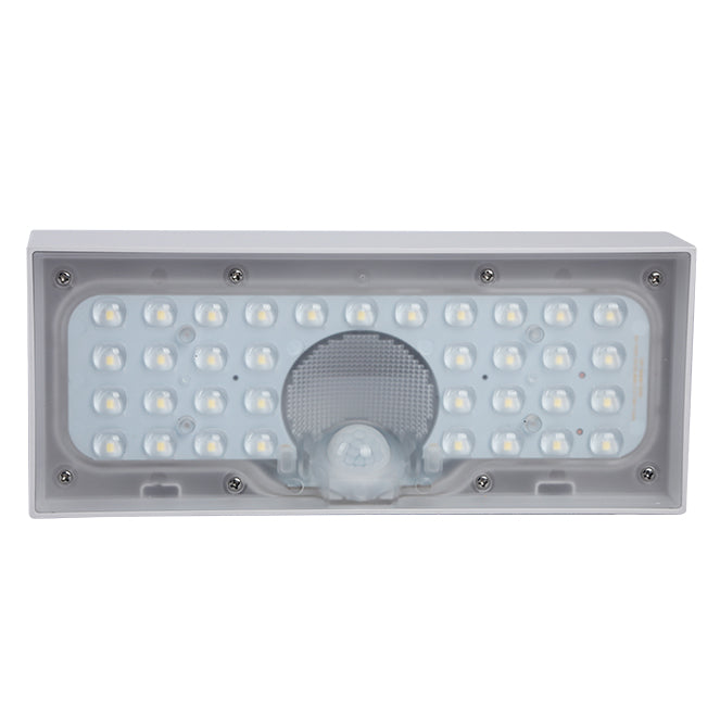 Aplique SANDOVAL fabricado en ABS color Blanco, iluminación exterior LUMIT