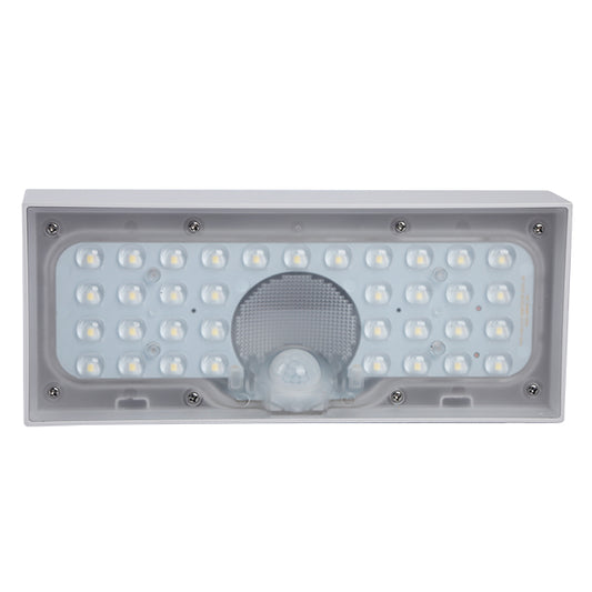 Aplique SANDOVAL fabricado en ABS color Blanco, iluminación exterior LUMIT