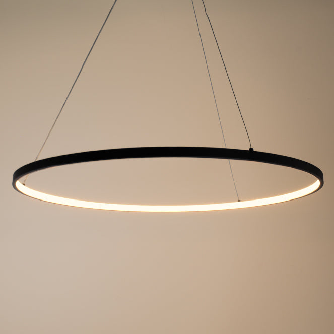 Lámpara Colgante LED SELMA 60 cm 26W Negro LUMIT Interlusa - imagen 3 | Interlusa