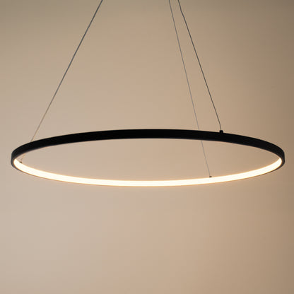 Lámpara Colgante LED SELMA 60 cm 26W Negro LUMIT Interlusa - imagen 3 | Interlusa