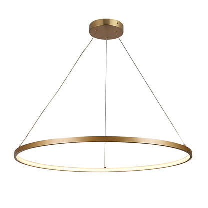 Lámpara Colgante LED Oro LUMIT SELMA A21450829CCT