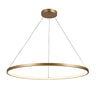 Lámpara Colgante LED Oro LUMIT SELMA A21450829CCT