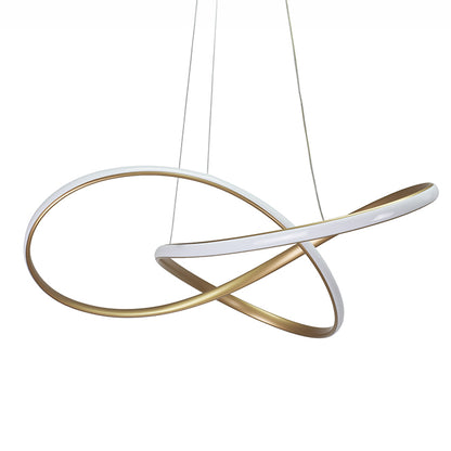 Lámpara Colgante LED Samira 40W 60 cm Oro Interlusa - imagen 2 | Interlusa