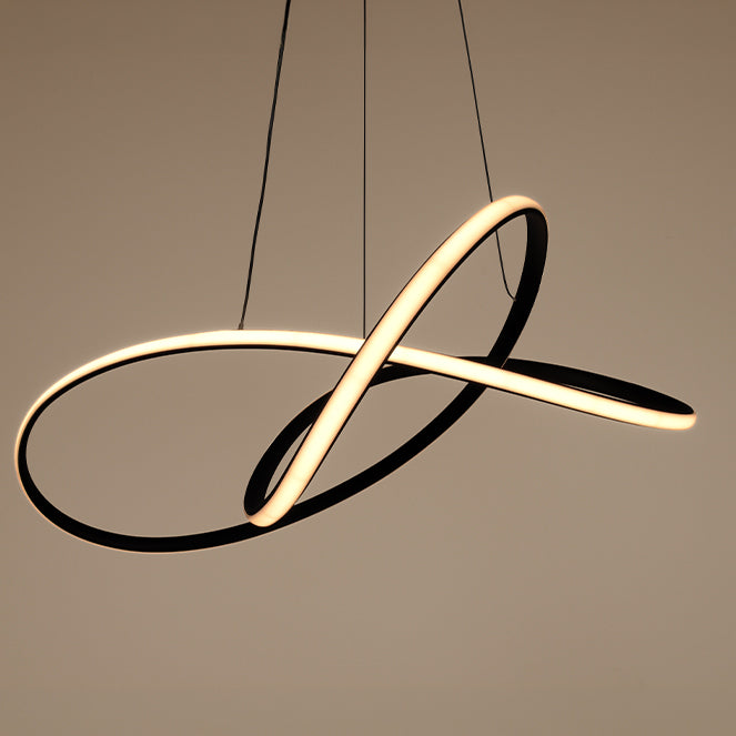 Lámpara Colgante LED Samira 64W 3CCT 80 cm Negro LUMIT Interlusa - imagen 3 | Interlusa