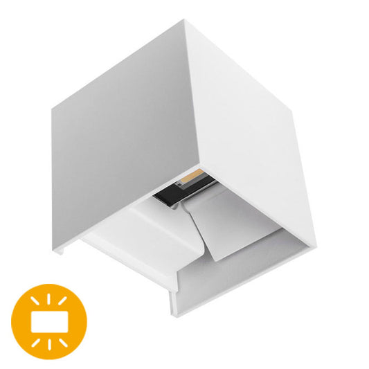 SOR Aplique Exterior LED Blanco LUMIT A21860601B
