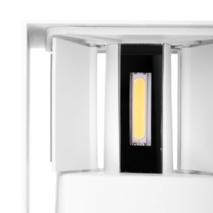 Aplique SOR LUMIT fabricado en aluminio color blanco