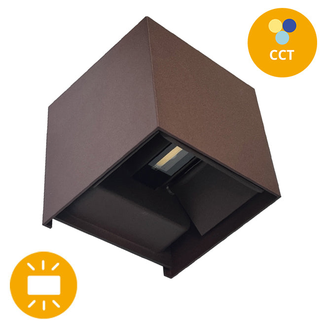 Aplique Exterior SOR CCT LUMIT A21861063ABS para iluminación de fachadas.