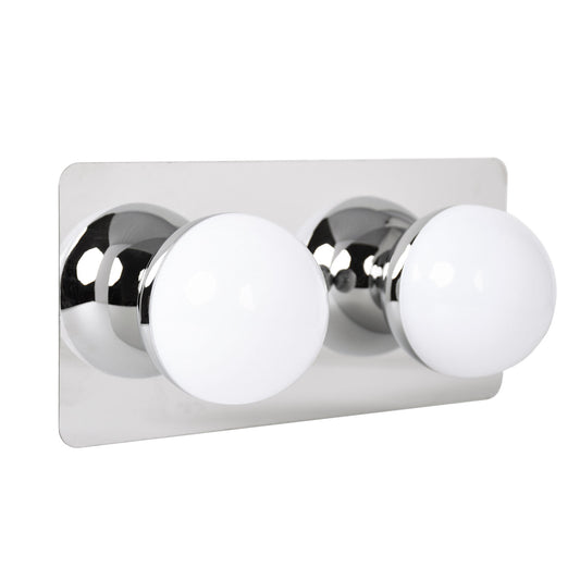 Aplique de Pared LED SIRLA 2x5W IP44 Cromo Interlusa - vista principal | Interlusa