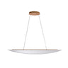 Lámpara de techo LED dorada CORALINA LUMIT A23551129