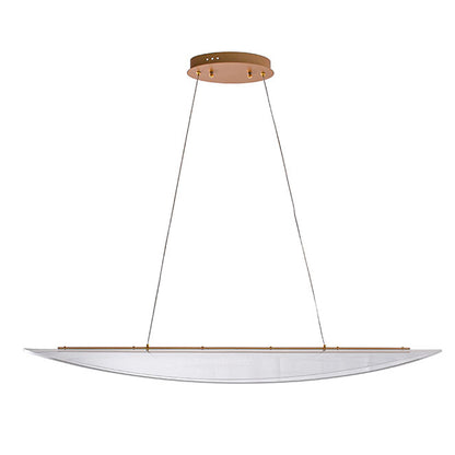 Lámpara de techo LED CORALINA LUMIT A23551229 diseño dorado regulable