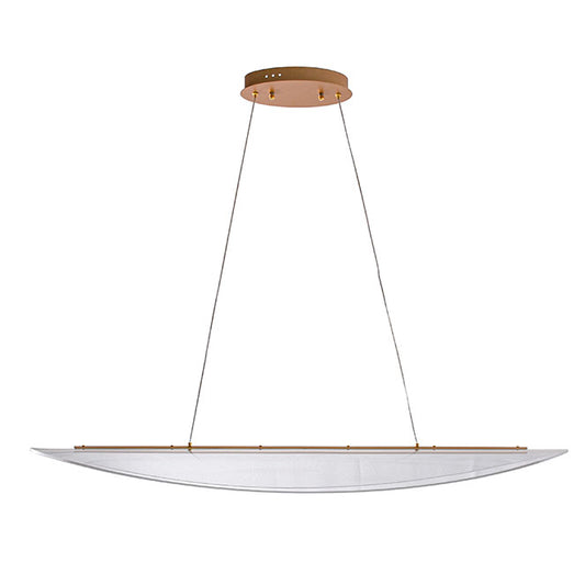 Lámpara de techo LED CORALINA LUMIT A23551229 diseño dorado regulable