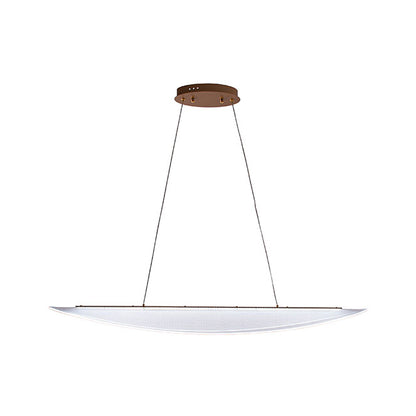 Lámpara CORALINA fabricada en metal y acrílico color oro de LUMIT