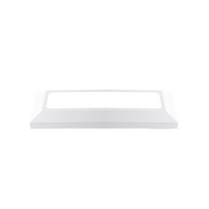 Aplique EIRIZ fabricado en ABS y PC color Blanco, ideal para iluminación exterior.