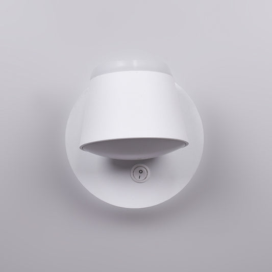 Aplique Myriam fabricado en Aluminio color Blanco