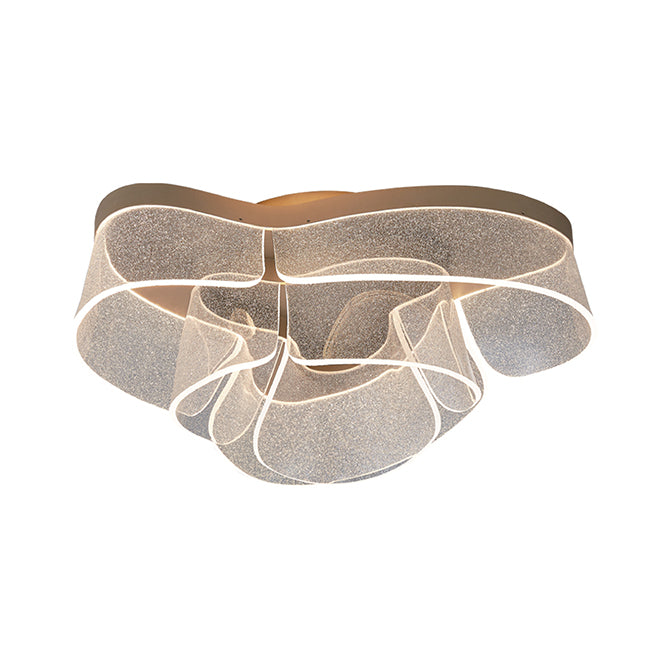 Plafón LED CAMILLE Diseño Floral Dorado LUMIT A29780329