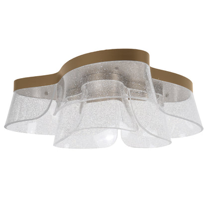 Plafón de Techo LED CAMILLE 60W CCT 70 cm Dorado Interlusa - imagen 2 | Interlusa