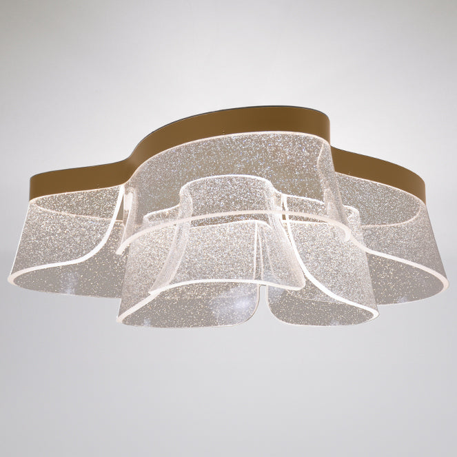 Plafón de Techo LED CAMILLE 60W CCT 70 cm Dorado Interlusa - imagen 3 | Interlusa