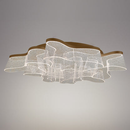 Plafón de Techo LED CAMILLE 100W 108,5 cm Dorado LUMIT Interlusa - imagen 3 | Interlusa
