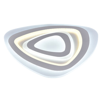 Plafón LED CATANGA LUMIT A55685001 diseño moderno blanco regulable
