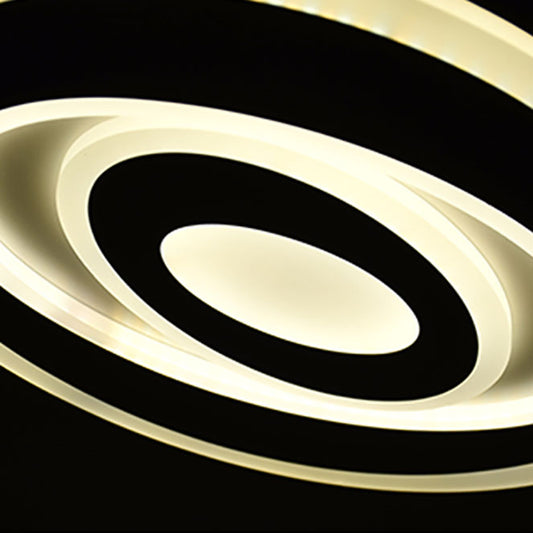 Plafón SAVÍNIA fabricado en metal color blanco