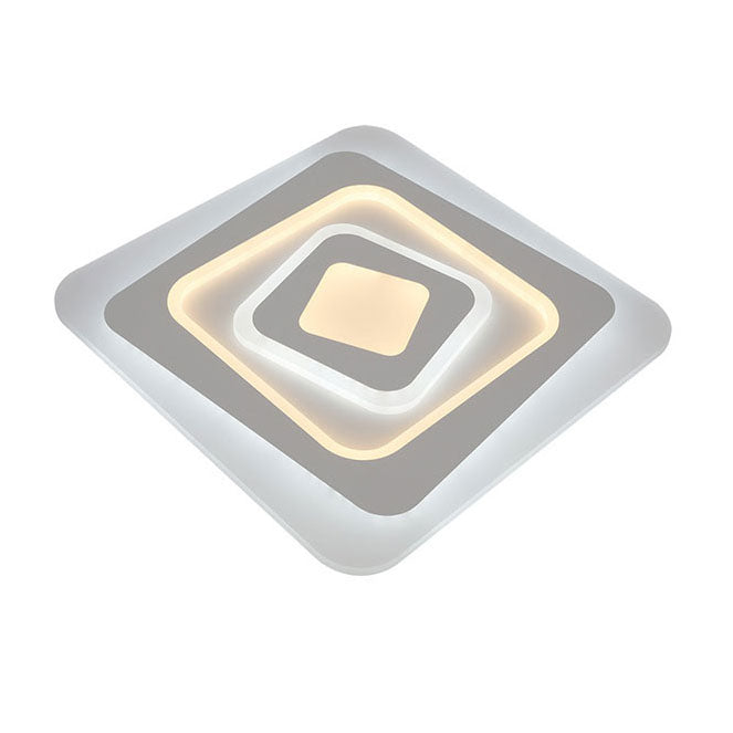 Plafón LED Cuadrado VARNA LUMIT A55885001 regulable con mando a distancia