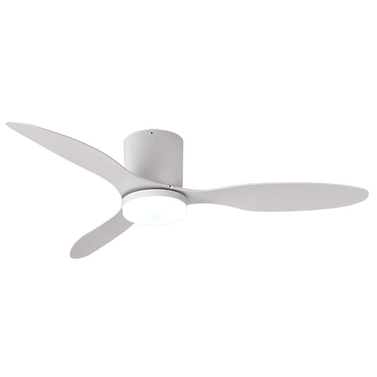 Ventilador de Techo BELAIR MISTRAL Blanco - 3 Aspas - Luz LED Integrada - LUZGURÚ