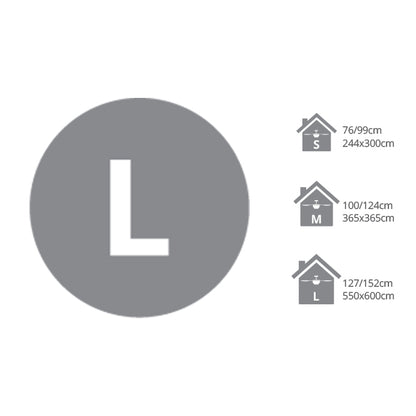 Detalles del Ventilador de Techo LED Belair Mistral B-2547 de Interlusa:  Diseño blanco/haya, 130cm, 48W, 3 aspas, luz LED 4800lm (3000K/4000K/6500K), mando a distancia, función verano/invierno, Bluetooth, app móvil.  Luzgurú.
