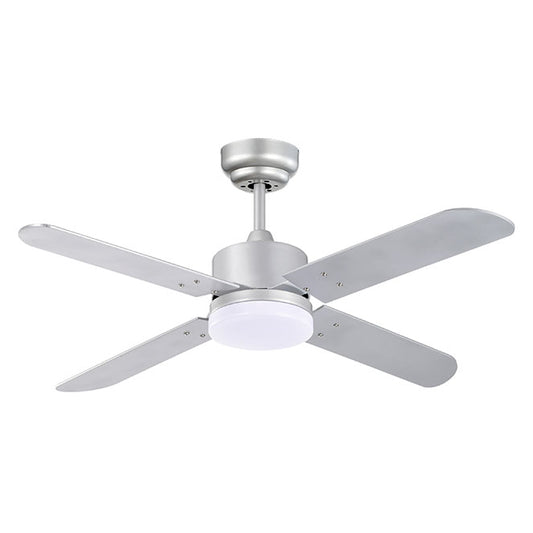 Ventilador de Techo SHAKESPEAR KENIA Plata - Modelo B 2555 SV - LUZGURÚ