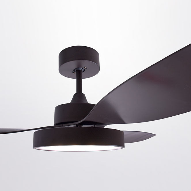 Ventilador de Techo TULUM con Luz LED 25W Marrón Shakespear - imagen 2 | Interlusa · Ref. B-2652BR