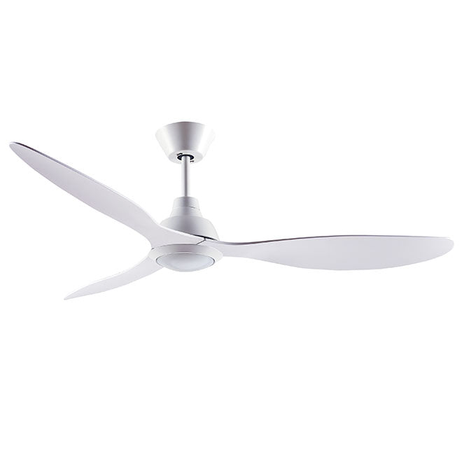 SHAKESPEAR B-2751 WH - Ventilador de Techo DELFOS Blanco con Luz LED - LUZGURÚ