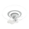 BELAIR B-28210 - Ventilador de Techo RAKI MOVE Blanco con Luz LED - LUZGURÚ