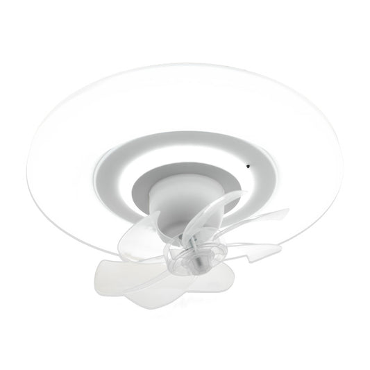 Ventilador de Techo con Luz RAKI MOVE 48 cm Blanco Interlusa - vista principal | Interlusa