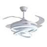 BELAIR B-28500WT - Ventilador de Techo SFERA Blanco con Luz LED - LUZGURÚ