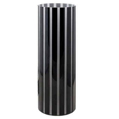 Lámpara TOROPI fabricada en Vidrio color Negro/Blanco