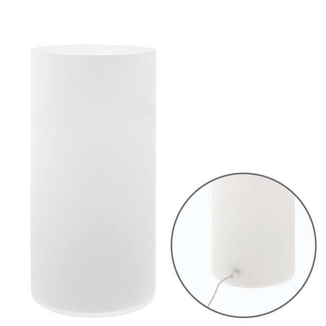 Lámpara sobremesa HERNER LUMIT cristal opaco, referencia CM 228207