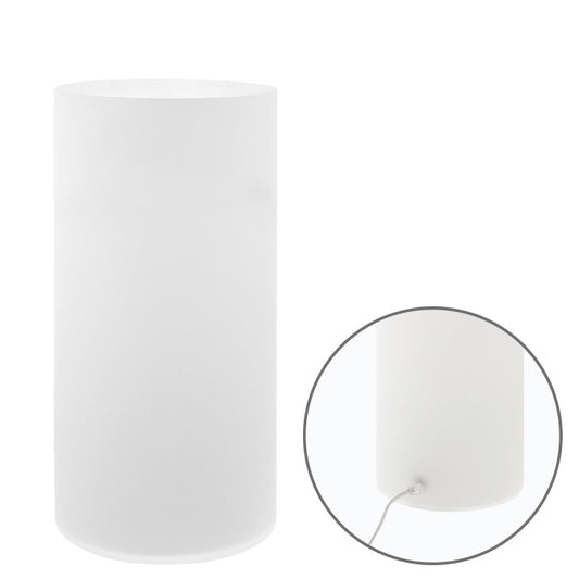 Lámpara sobremesa HERNER LUMIT cristal opaco, referencia CM 228207