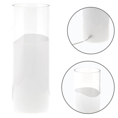 Lámpara de sobremesa HERNER LUMIT en cristal opaco y transparente, CM 235239