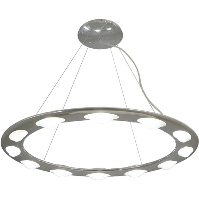 Lámpara de techo NAZARINA LUMIT diseño cromo, referencia CM004*12P