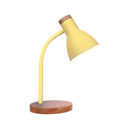 Flexo Escritorio Argos BELAIR Amarillo y Madera D2150