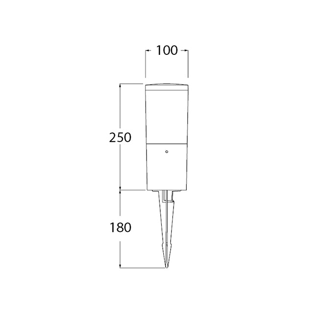 Pincho LED Amelia con selector de temperatura de color 2700/4000/6500K