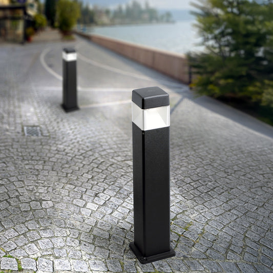 Farola de Exterior ELISA 80 cm Negra IP55 con LED CCT Fumagalli Interlusa - imagen 2 | Interlusa