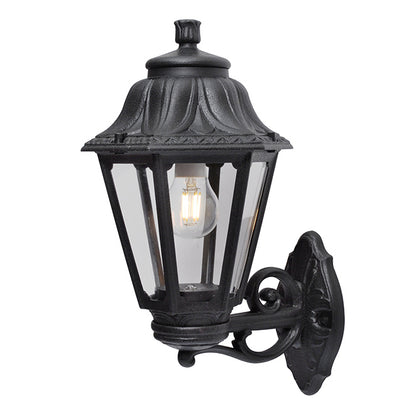 Aplique Exterior Estanco ANNA Negro Fumagalli E22.131.000.AXE27