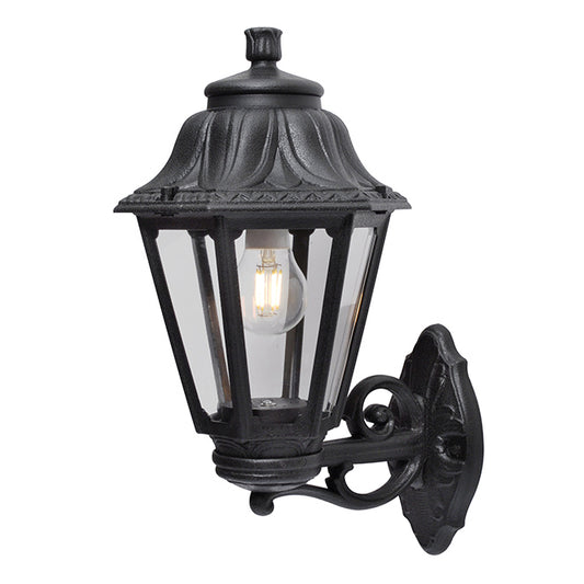 Aplique Exterior Estanco ANNA Negro Fumagalli E22.131.000.AXE27
