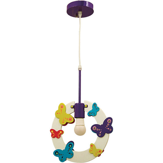 LUMIT PRIMAVERA Colgante Infantil Multi Colores, lámpara de techo para niños, referencia ED0203
