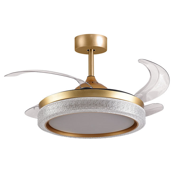 Ventilador de Techo BELAIR ACANTO Oro con Luz LED - F-1029 GL - LUZGURÚ