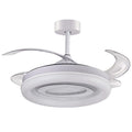 BELAIR F-1031 - Ventilador de Techo TEBE Blanco con Luz LED - LUZGURÚ