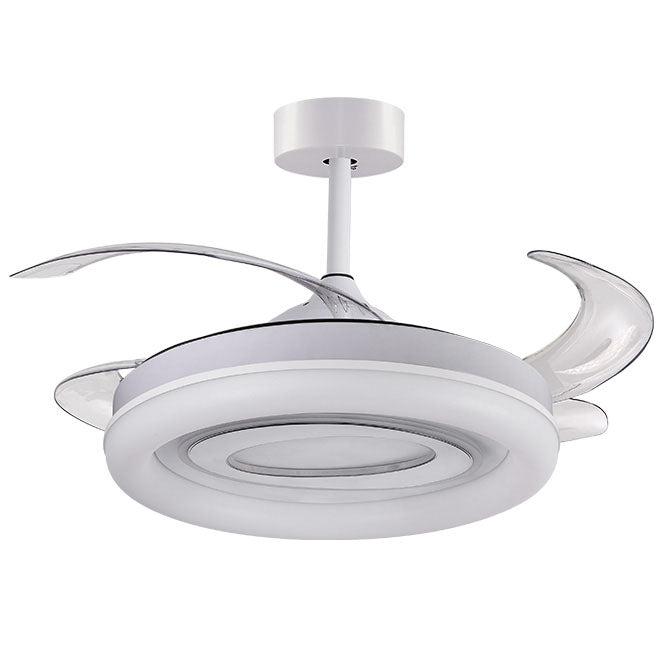 BELAIR F-1031 - Ventilador de Techo TEBE Blanco con Luz LED - LUZGURÚ