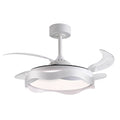 BELAIR F-1039 WH - Ventilador de Techo ONDAS Blanco con Luz LED - LUZGURÚ