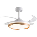 BELAIR F-1045 GL - Ventilador de Techo ALMATI Blanco/Oro con Luz LED - LUZGURÚ